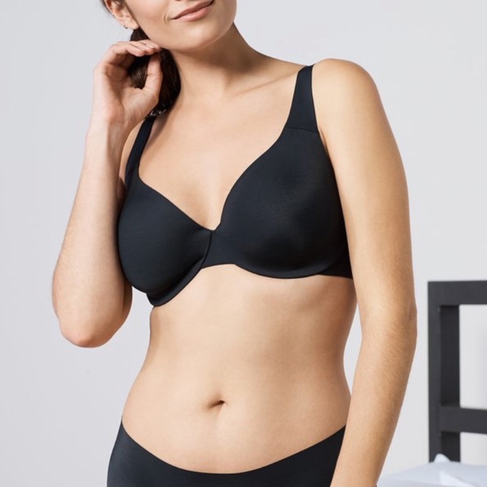 True&Co 32C black bra NWT